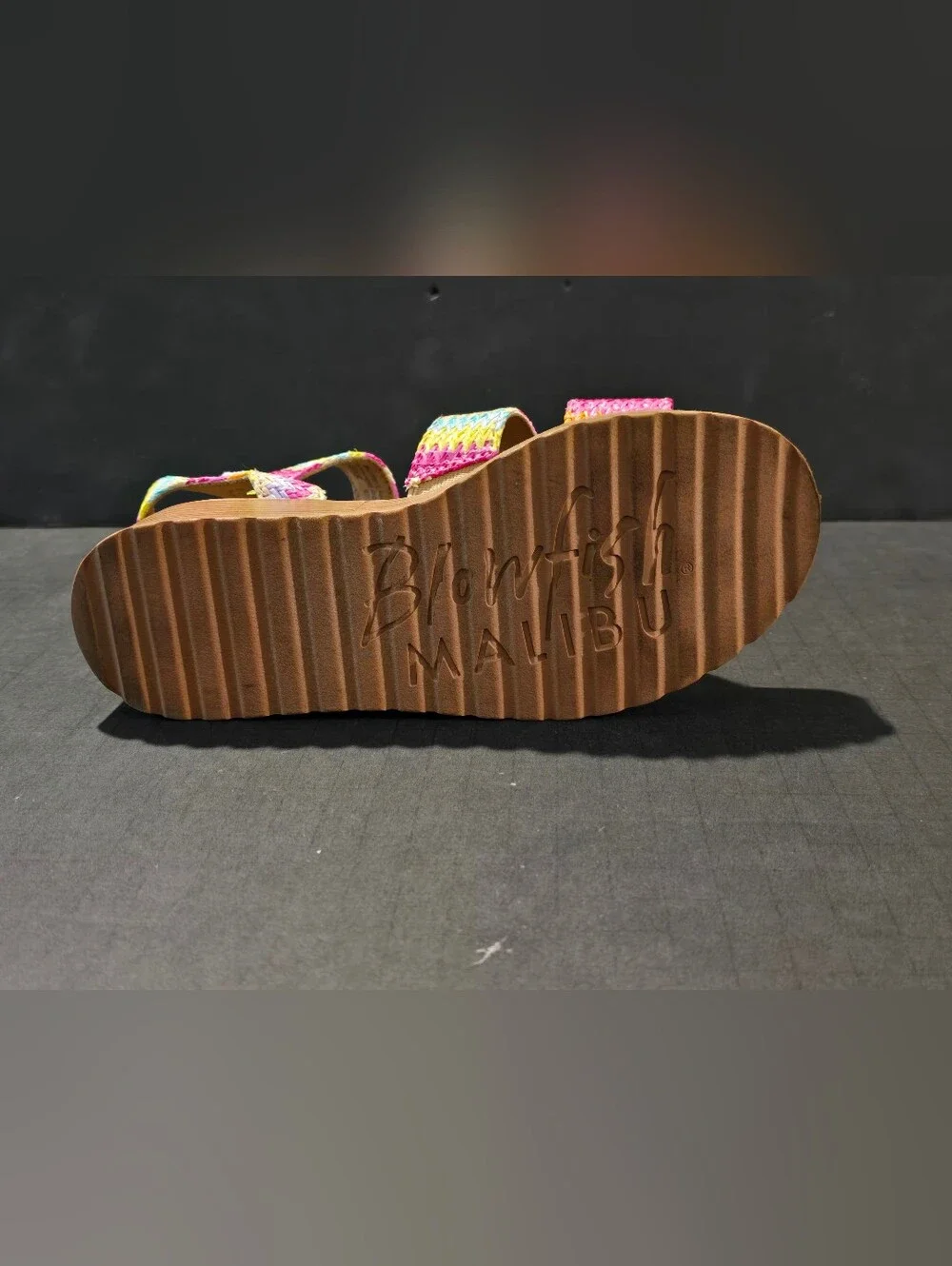 Blowfish Malibu Journey-K Strappy Platform Sandal SZ 3 KIDS
